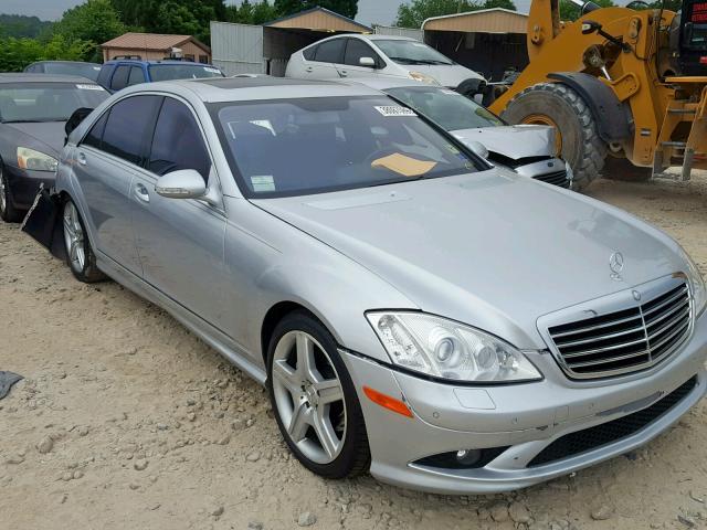 WDDNG71X77A122886 - 2007 MERCEDES-BENZ S 550 SILVER photo 1