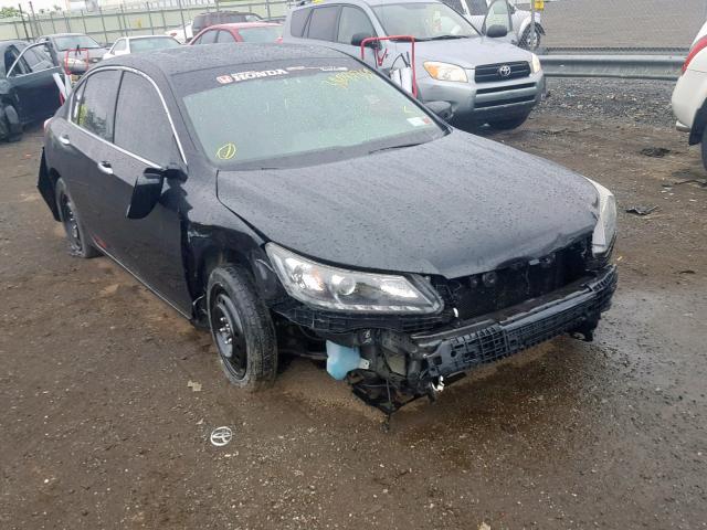 1HGCR3F80FA001364 - 2015 HONDA ACCORD EXL BLACK photo 1