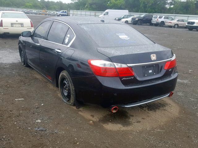 1HGCR3F80FA001364 - 2015 HONDA ACCORD EXL BLACK photo 3