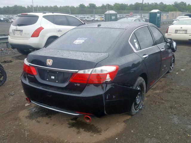 1HGCR3F80FA001364 - 2015 HONDA ACCORD EXL BLACK photo 4