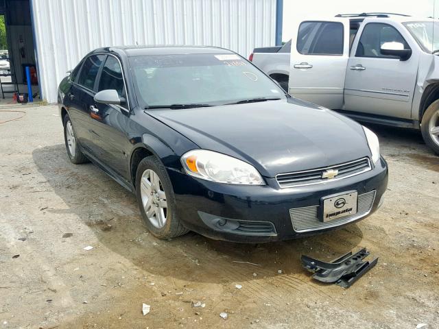 2G1WC57M591248908 - 2009 CHEVROLET IMPALA 2LT BLACK photo 1