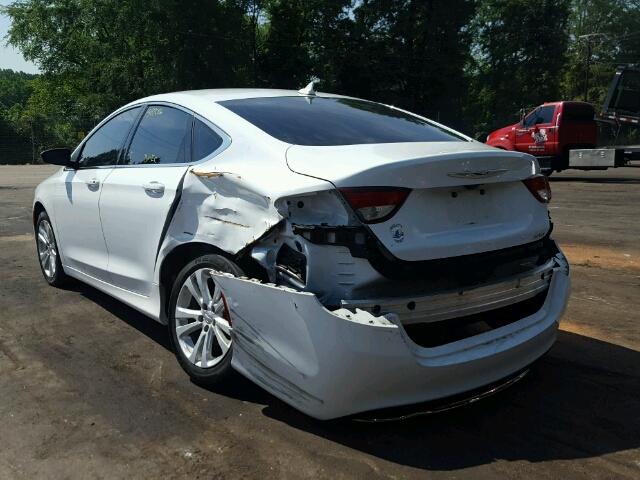 1C3CCCABXGN172771 - 2016 CHRYSLER 200 LIMITE WHITE photo 3