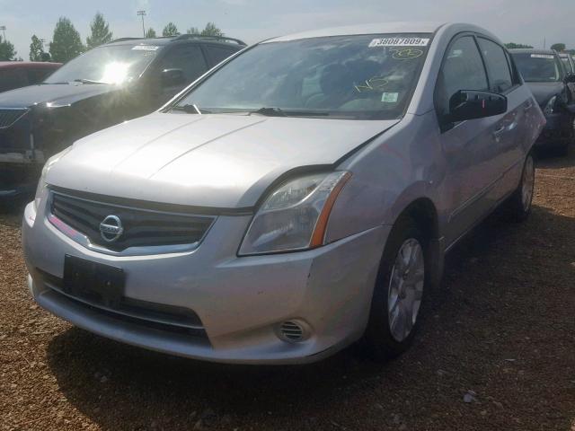 3N1AB6AP9AL644648 - 2010 NISSAN SENTRA 2.0 SILVER photo 2