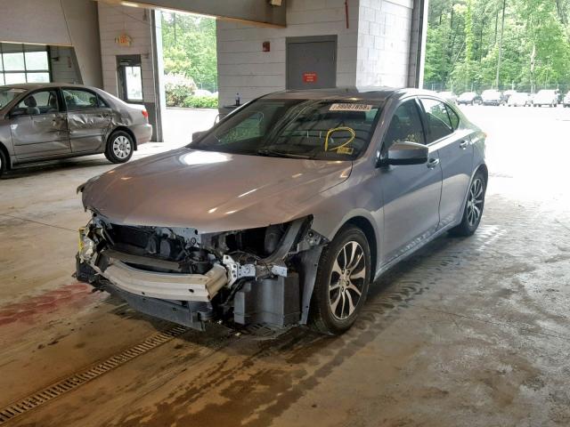 19UUB1F39GA008865 - 2016 ACURA TLX SILVER photo 2