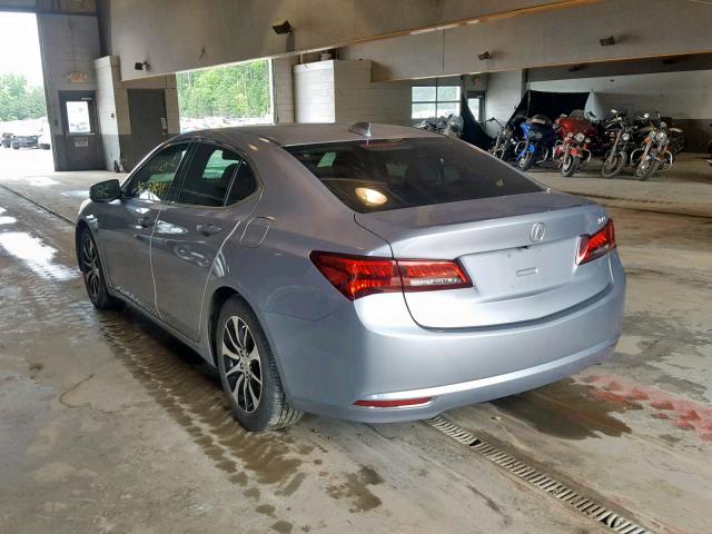 19UUB1F39GA008865 - 2016 ACURA TLX SILVER photo 3