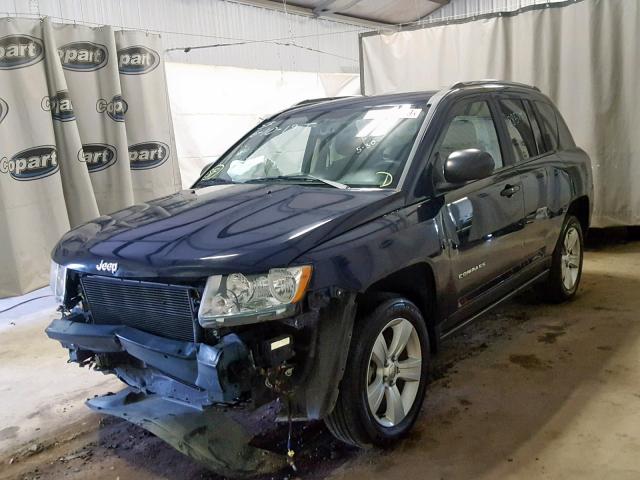 1C4NJCBB4DD208030 - 2013 JEEP COMPASS SP ლურჯი ფოტო 2