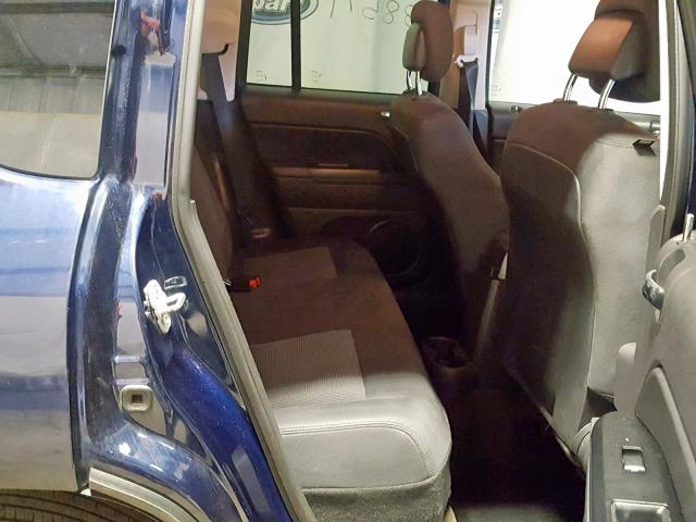 1C4NJCBB4DD208030 - 2013 JEEP COMPASS SP ლურჯი ფოტო 6