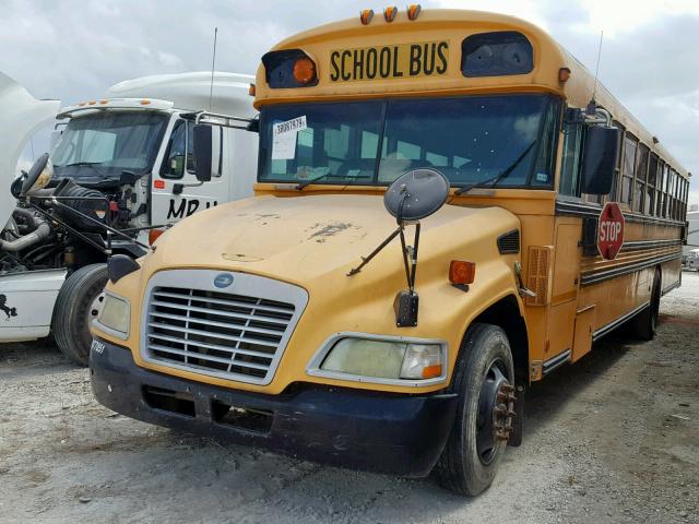 1BAKGCPA4AF269051 - 2010 BLUE BIRD SCHOOL BUS YELLOW photo 2