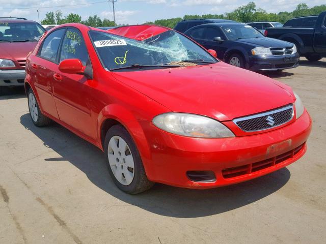 KL5JD66Z57K541504 - 2007 SUZUKI RENO BASE RED photo 1