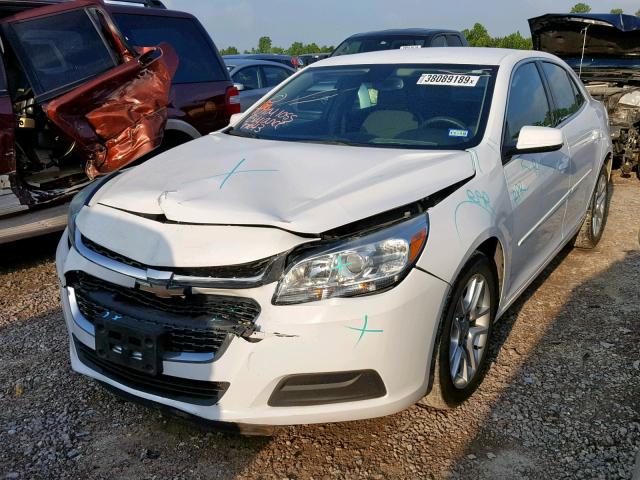 1G11C5SL0FF236517 - 2015 CHEVROLET MALIBU 1LT 白色 照片 2