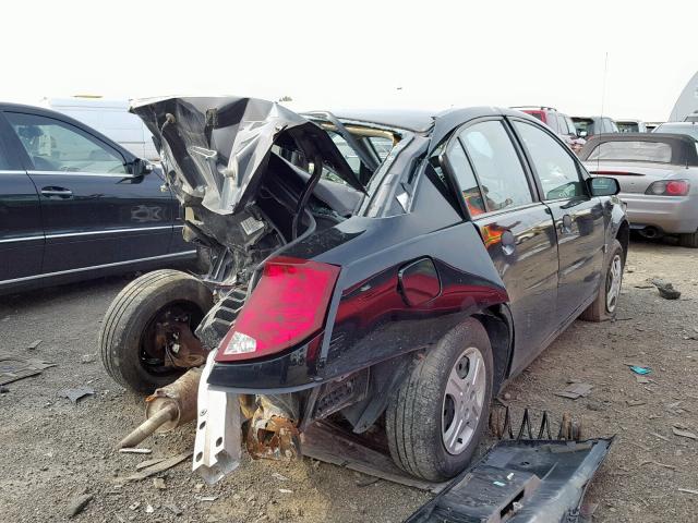 1G8AG54F64Z139444 - 2004 SATURN ION LEVEL BLACK photo 4