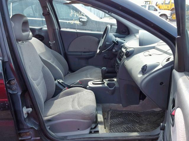 1G8AG54F64Z139444 - 2004 SATURN ION LEVEL BLACK photo 5