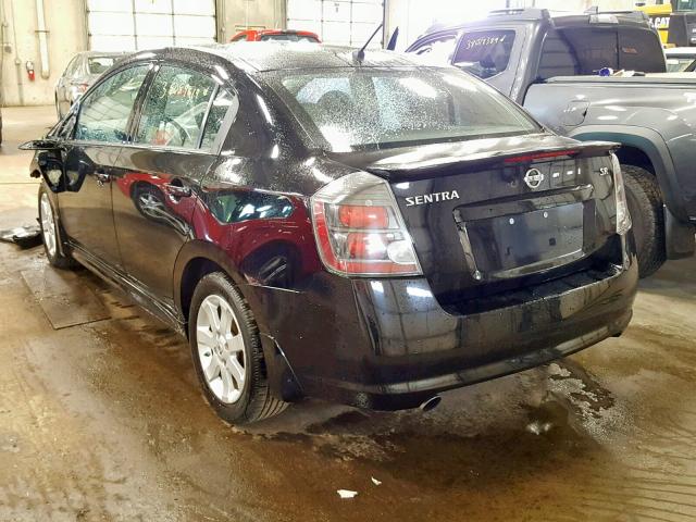 3N1AB6AP3AL723751 - 2010 NISSAN SENTRA 2.0 BLACK photo 3