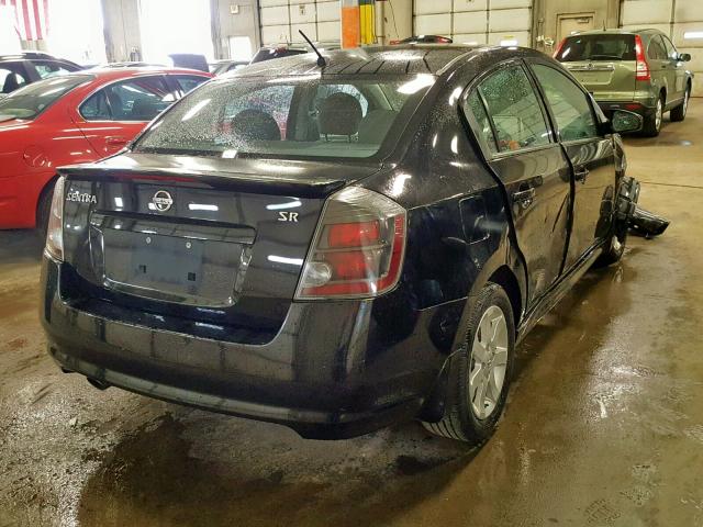 3N1AB6AP3AL723751 - 2010 NISSAN SENTRA 2.0 BLACK photo 4