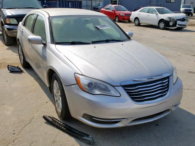 1C3BC4FGXBN585613 - 2011 CHRYSLER 200 LX SILVER photo 1