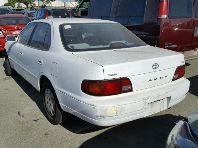 JT2BG12K6T0343658 - 1996 TOYOTA CAMRY DX WHITE photo 3