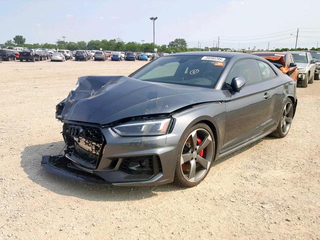 WUAPWAF55JA903913 - 2018 AUDI RS5 GRAY photo 2