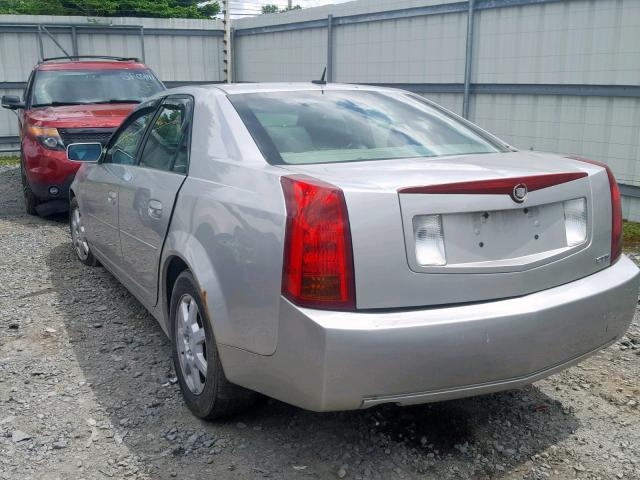 1G6DP567450179605 - 2005 CADILLAC CTS HI FEA SILVER photo 3