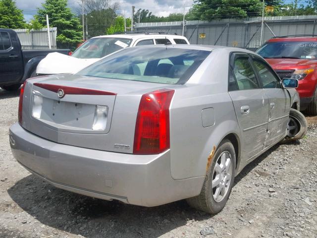 1G6DP567450179605 - 2005 CADILLAC CTS HI FEA SILVER photo 4