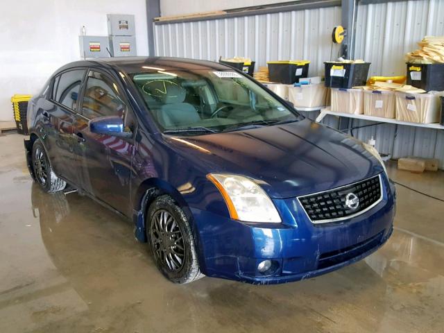 3N1AB61E78L759046 - 2008 NISSAN SENTRA 2.0 BLUE photo 1