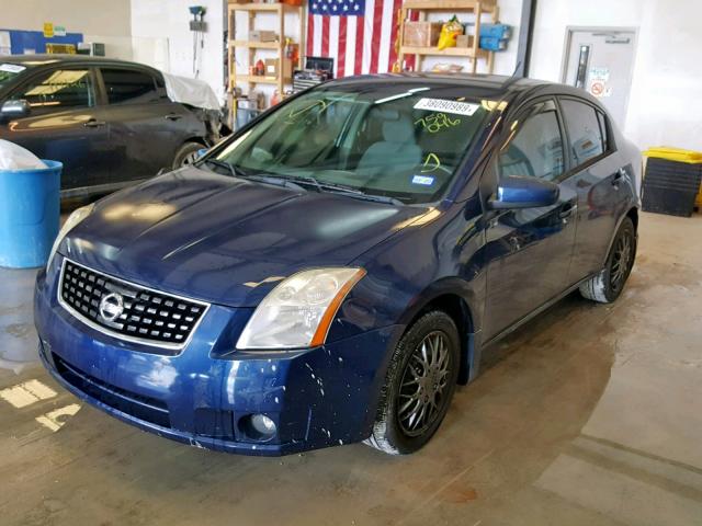 3N1AB61E78L759046 - 2008 NISSAN SENTRA 2.0 BLUE photo 2