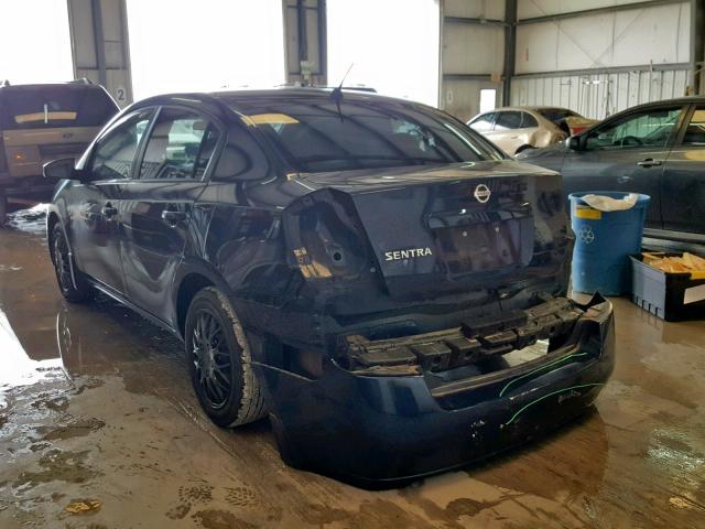 3N1AB61E78L759046 - 2008 NISSAN SENTRA 2.0 BLUE photo 3