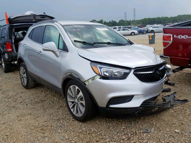 KL4CJASB1JB691747 - 2018 BUICK ENCORE PRE GRAY photo 1