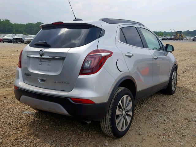 KL4CJASB1JB691747 - 2018 BUICK ENCORE PRE GRAY photo 4