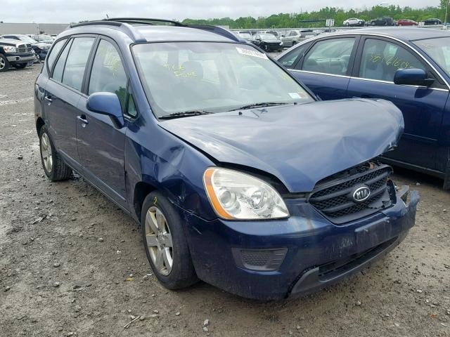 KNAFG526677086286 - 2007 KIA RONDO LX BLUE photo 1