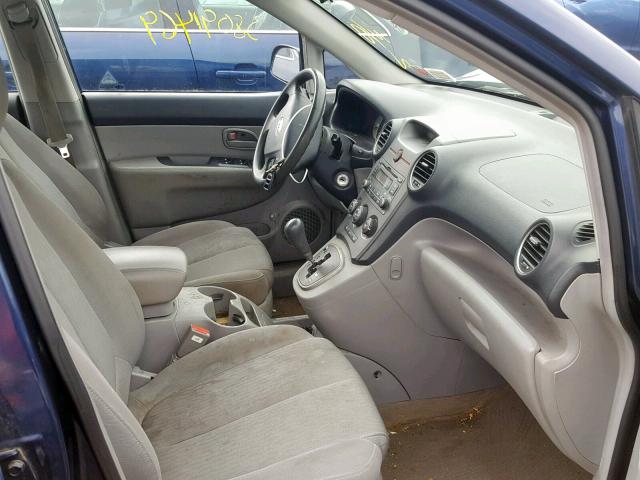 KNAFG526677086286 - 2007 KIA RONDO LX BLUE photo 5