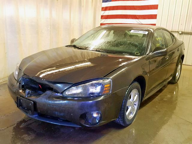 2G2WP552881113700 - 2008 PONTIAC GRAND PRIX BROWN photo 2