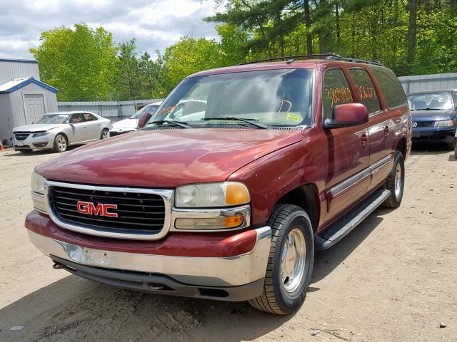 1GKEC16Z42J250352 - 2002 GMC YUKON XL C RED photo 2