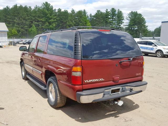 1GKEC16Z42J250352 - 2002 GMC YUKON XL C RED photo 3