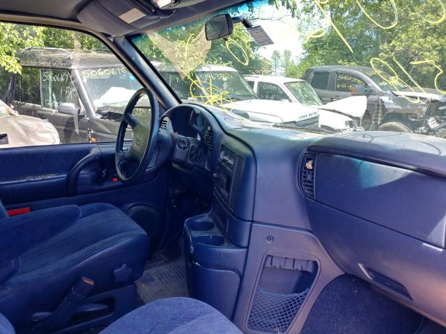 1GKDM19W4WB509707 - 1998 GMC SAFARI XT BLUE photo 5