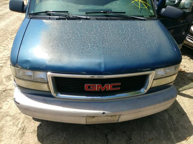 1GKDM19W4WB509707 - 1998 GMC SAFARI XT BLUE photo 7