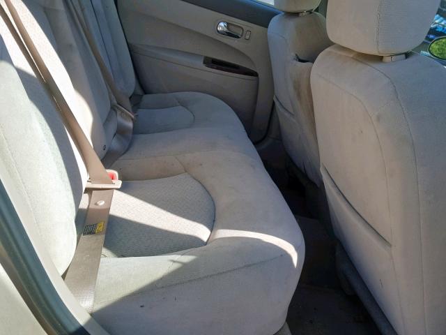 2G4WC532X51253085 - 2005 BUICK LACROSSE C BEIGE photo 6