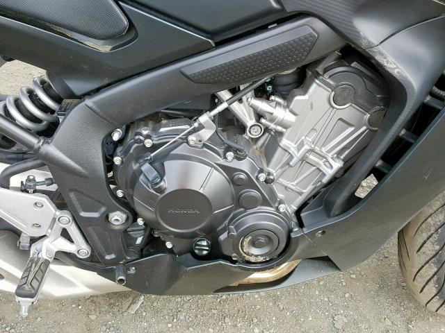 MLHRC745XE5000043 - 2014 HONDA CBR650 FA BLACK photo 7