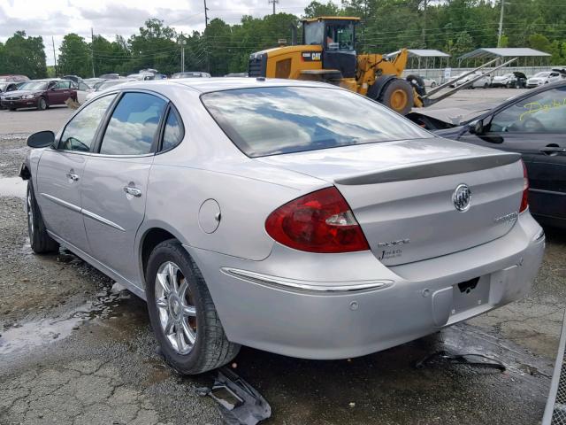 2G4WE567451189580 - 2005 BUICK LACROSSE C SILVER photo 3