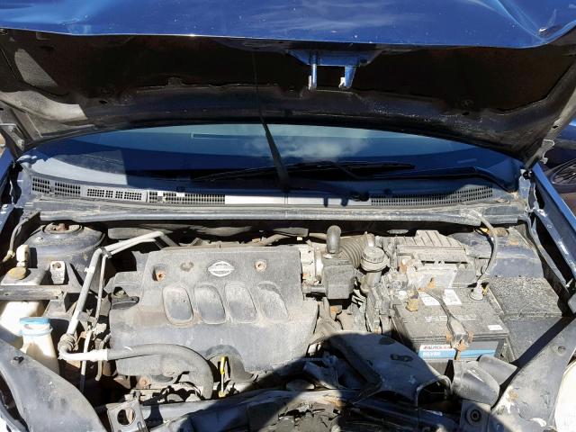 3N1AB61E38L655248 - 2008 NISSAN SENTRA 2.0 BLUE photo 7