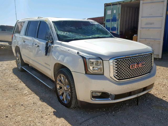 1GKS2JKJ9FR567542 - 2015 GMC YUKON XL D WHITE photo 1