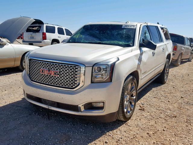 1GKS2JKJ9FR567542 - 2015 GMC YUKON XL D WHITE photo 2