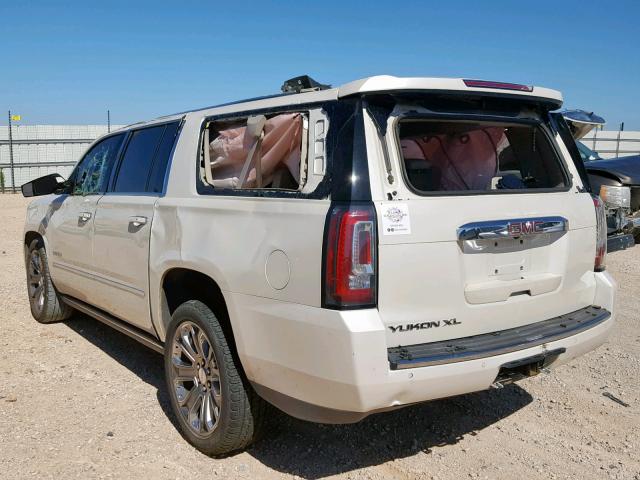 1GKS2JKJ9FR567542 - 2015 GMC YUKON XL D WHITE photo 3