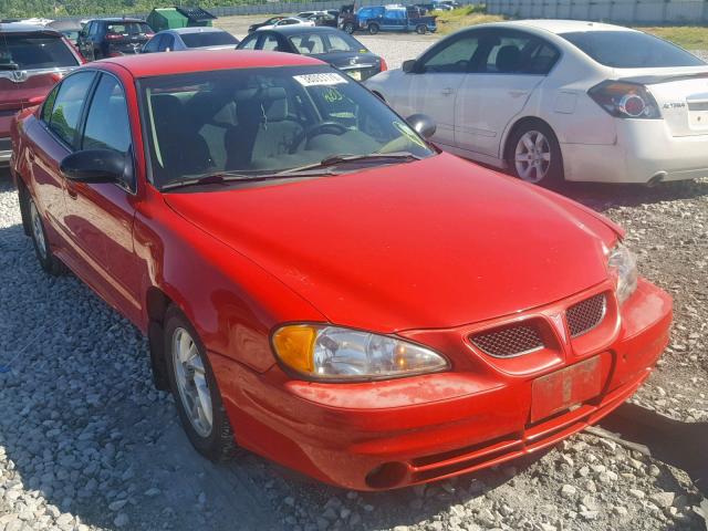 1G2NE52F14C201114 - 2004 PONTIAC GRAND AM S RED photo 1