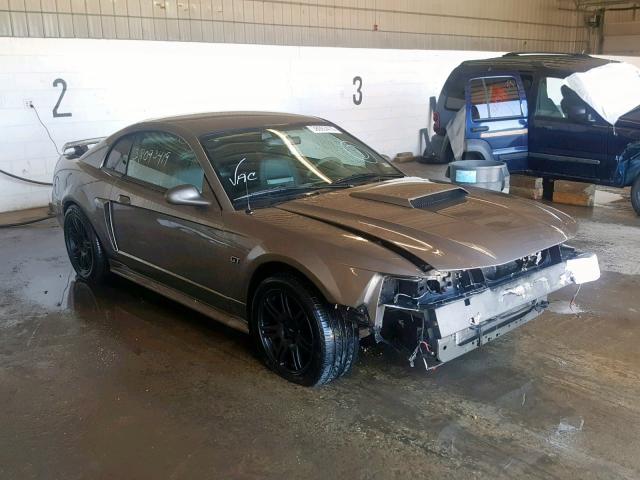 1FAFP42X41F233570 - 2001 FORD MUSTANG GT BROWN photo 1