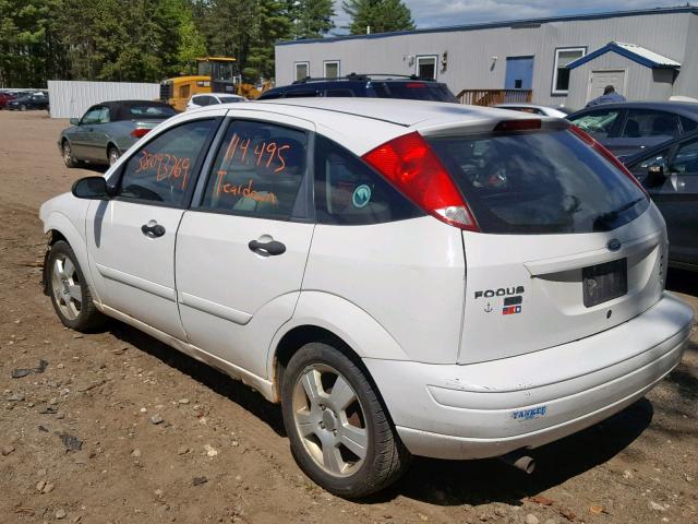 1FAFP37N06W196638 - 2006 FORD FOCUS ZX5 WHITE photo 3