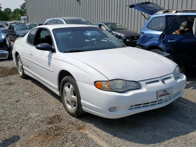 2G1WX12K8Y9183541 - 2000 CHEVROLET MONTE CARL WHITE photo 1