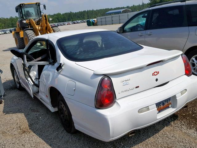 2G1WX12K8Y9183541 - 2000 CHEVROLET MONTE CARL WHITE photo 3