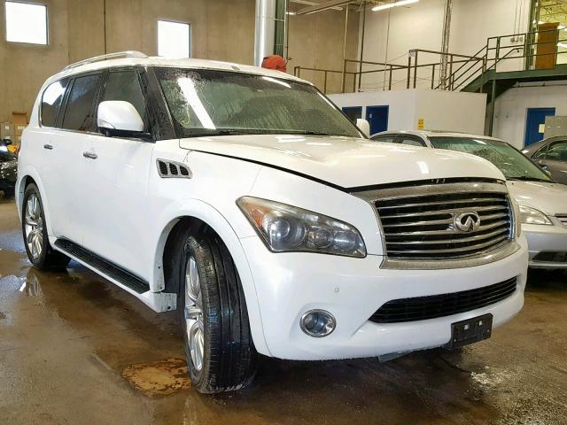 JN8AZ2NE4C9017527 - 2012 INFINITI QX56 WHITE photo 1