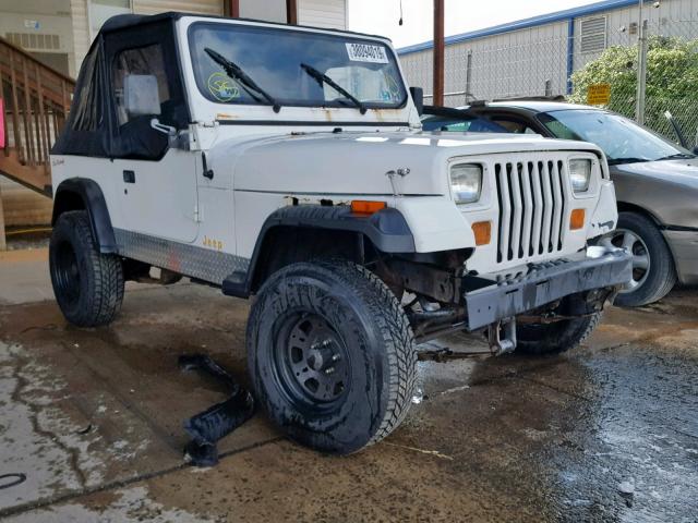 1J4FY19PXSP310511 - 1995 JEEP WRANGLER / WHITE photo 1