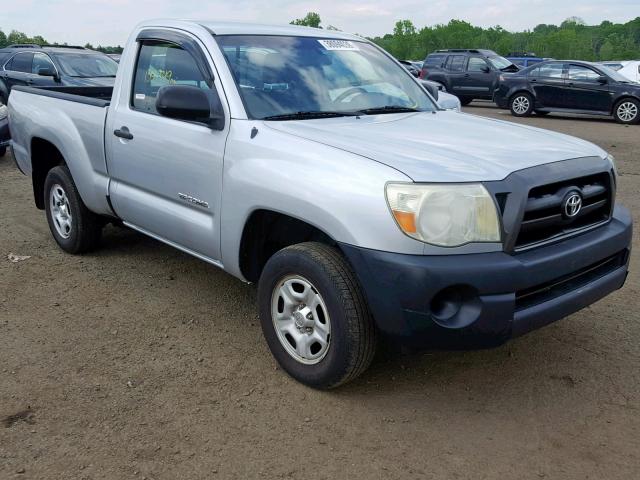 5TENX22N66Z190272 - 2006 TOYOTA TACOMA SILVER photo 1